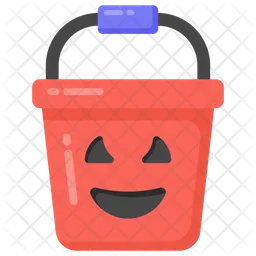 Halloween Bucket  Icon