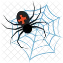 Bug Cobweb Halloween Icon
