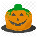 Halloween Cake Cake Pumpkin Cake Icon