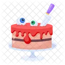 Cutting Cake Halloween Cake Halloween Dessert Icon