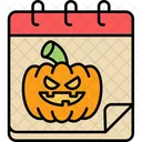Halloween Calendar Event Calendar Icon