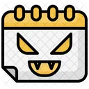 Halloween Time Date Icon