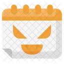 Halloween Time Date Icon