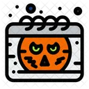 Halloween Calendar  Icon
