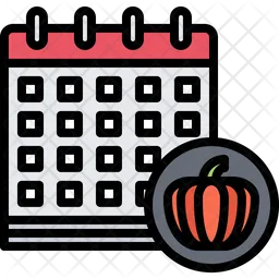 Halloween Calendar  Icon