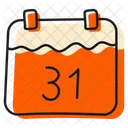 Halloween Calendar Icon