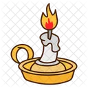 Halloween Candle Candle Light Icon