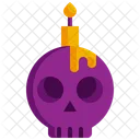 Halloween Candle  Icon