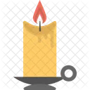 Candle Melting Object Icon