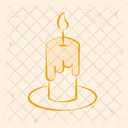 Halloween Candle Candle Decoration Icon