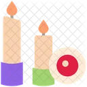 Halloween Candles  Icon