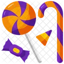 Candy Dessert Halloween Candy Icon