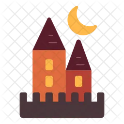 Halloween Castle  Icon