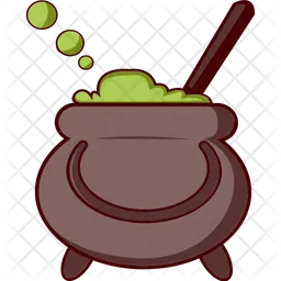 Halloween Cauldron  Icon