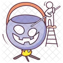 Halloween Soup Halloween Gazpacho Halloween Consomme Icon