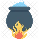 Halloween Cauldron Pot Icon