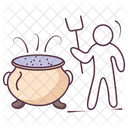 Halloween Soup Halloween Gazpacho Halloween Consomme Icon