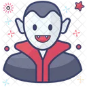 Vampire Halloween Character Fairytale Character Icon