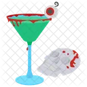 Halloween-Cocktail  Symbol