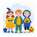 Halloween Costumes Outfits Party Icon