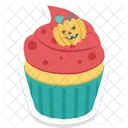 Halloween Cupcake Dessert Muffin Icon