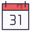 Date October Calendar Icon
