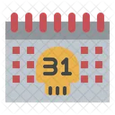 Halloween Day Day Date Icon