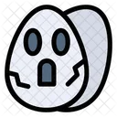 Halloween-Eier  Symbol