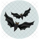 Halloween-Fledermäuse  Symbol