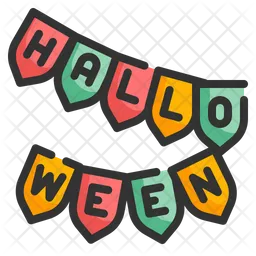 Halloween Garland  Icon