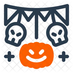 Halloween Garland  Icon