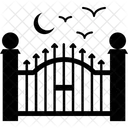 Halloween Gate Door Way Exit Gate Icon