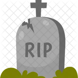 Halloween Gravestone  Icon