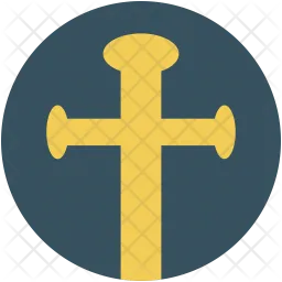 Halloween graveyard cross  Icon