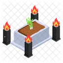Halloween Graveyard  Icon