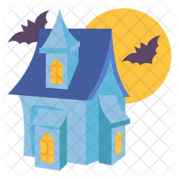 Halloween Haunted House  Icon