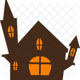 Halloween-Haus  Symbol