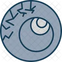 Halloween Eyeball Cry Icon