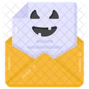 Letter Halloween Message Halloween Note Icon