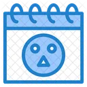 Halloween Kalender Halloween Tag Veranstaltung Symbol