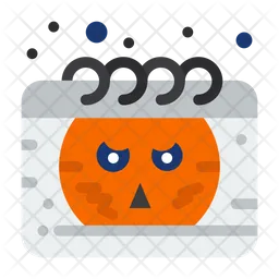 Halloween Kalender  Symbol