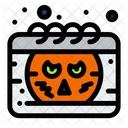 Halloween Kalender Halloween Tag Veranstaltung Symbol