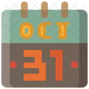 Halloween Kalender  Symbol