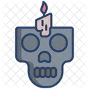 Halloweenkerze  Symbol