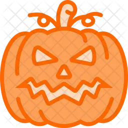 Halloween Kürbis  Symbol