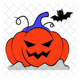 Halloween Kürbis  Symbol