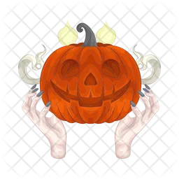 Halloween Kürbis  Symbol