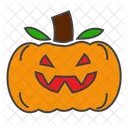 Lacheln Halloween Gruselig Symbol