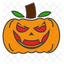 Lacheln Halloween Gruselig Symbol