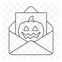 Halloween leaflet  Icon